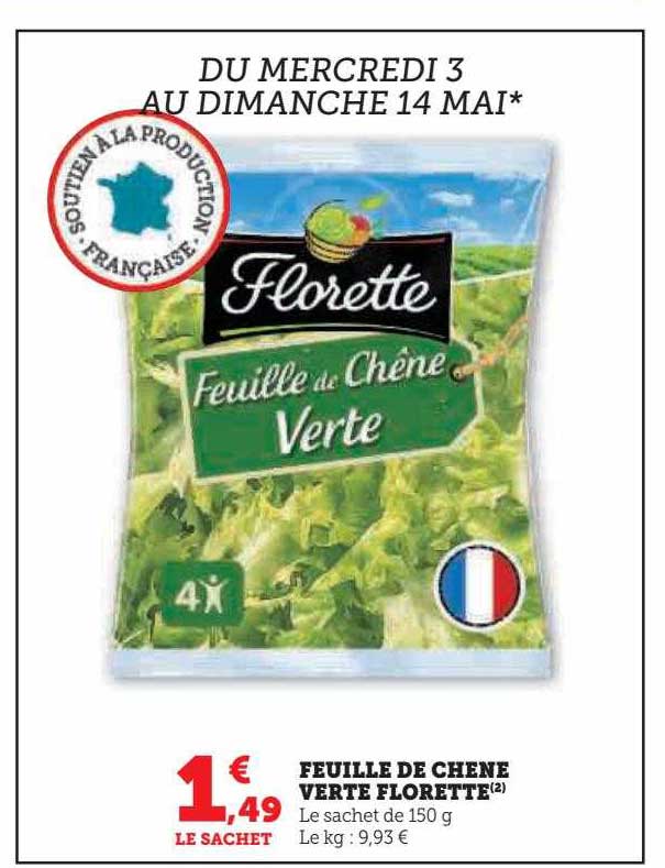 Feuille De Chêne Verte Florette