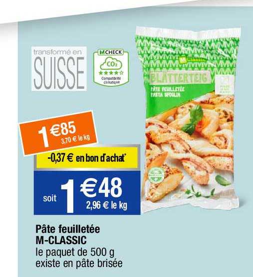 pâte feuilletée m-classic