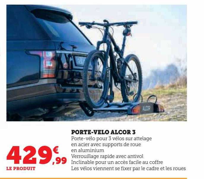 porte-vélo alcor 3