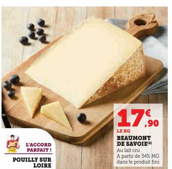 pouilly sur loire, beaumont de savoie