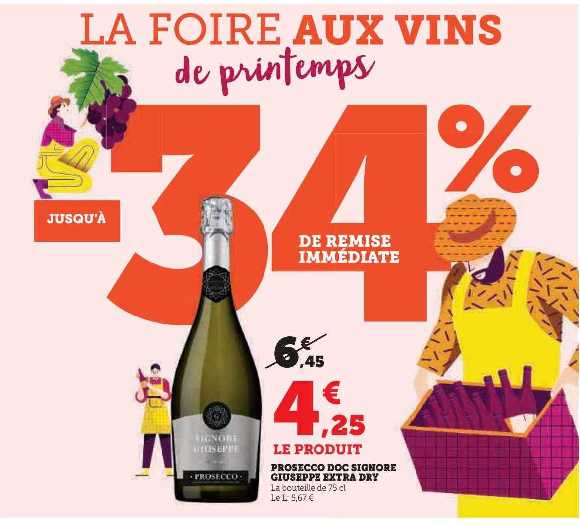 prosecco doc signore giuseppe extra dry