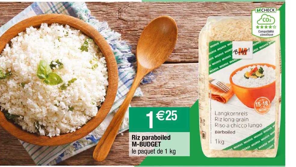 riz paraboiled m-budget