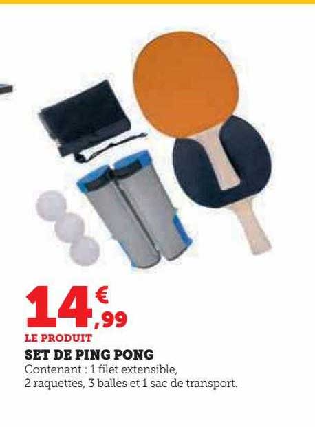 set de ping pong