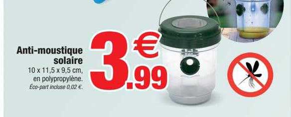 Anti-moustique Solaire