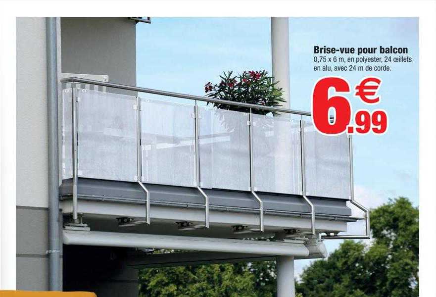 brise-vue pour balcon