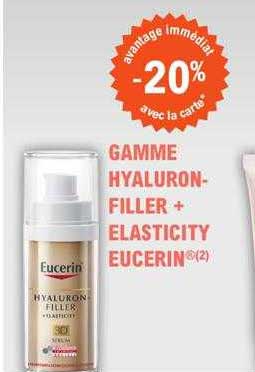 gamme hyaluron-filler + elasticity eucerin