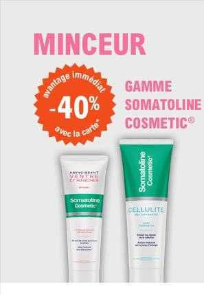 Gamme Somatoline Cosmetic