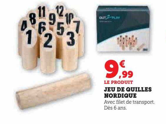 jeu de quilles nordique