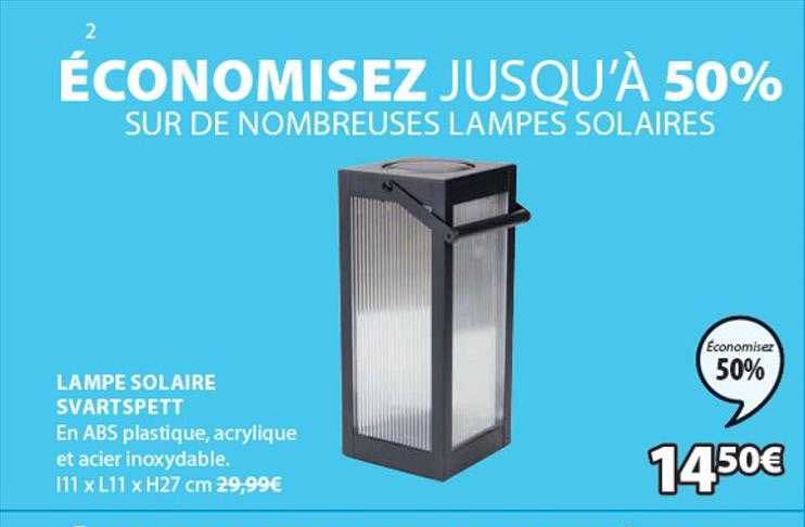 Lampe Solaire Svartspett