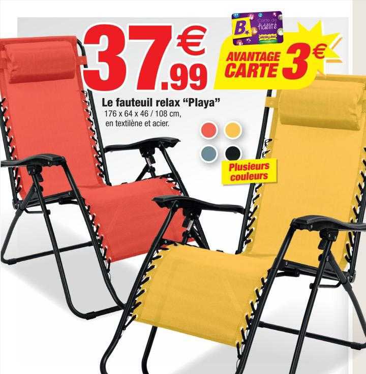 le fauteuil relax "playa"