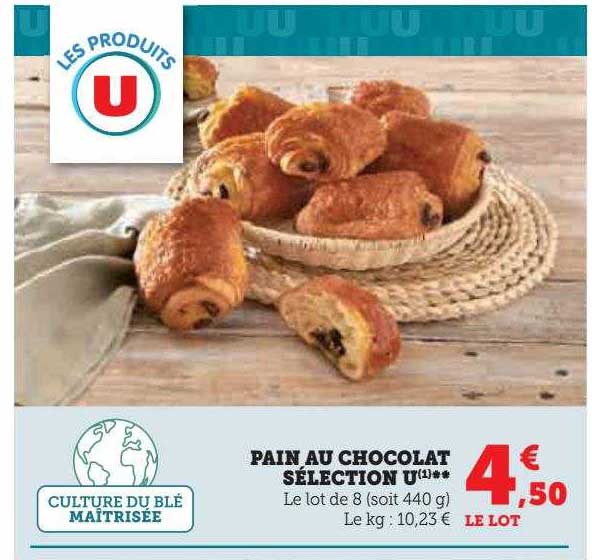 Pain Au Chocolat Sélection U