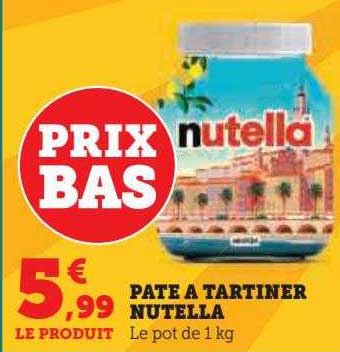 Pâte à Tartiner Nutella
