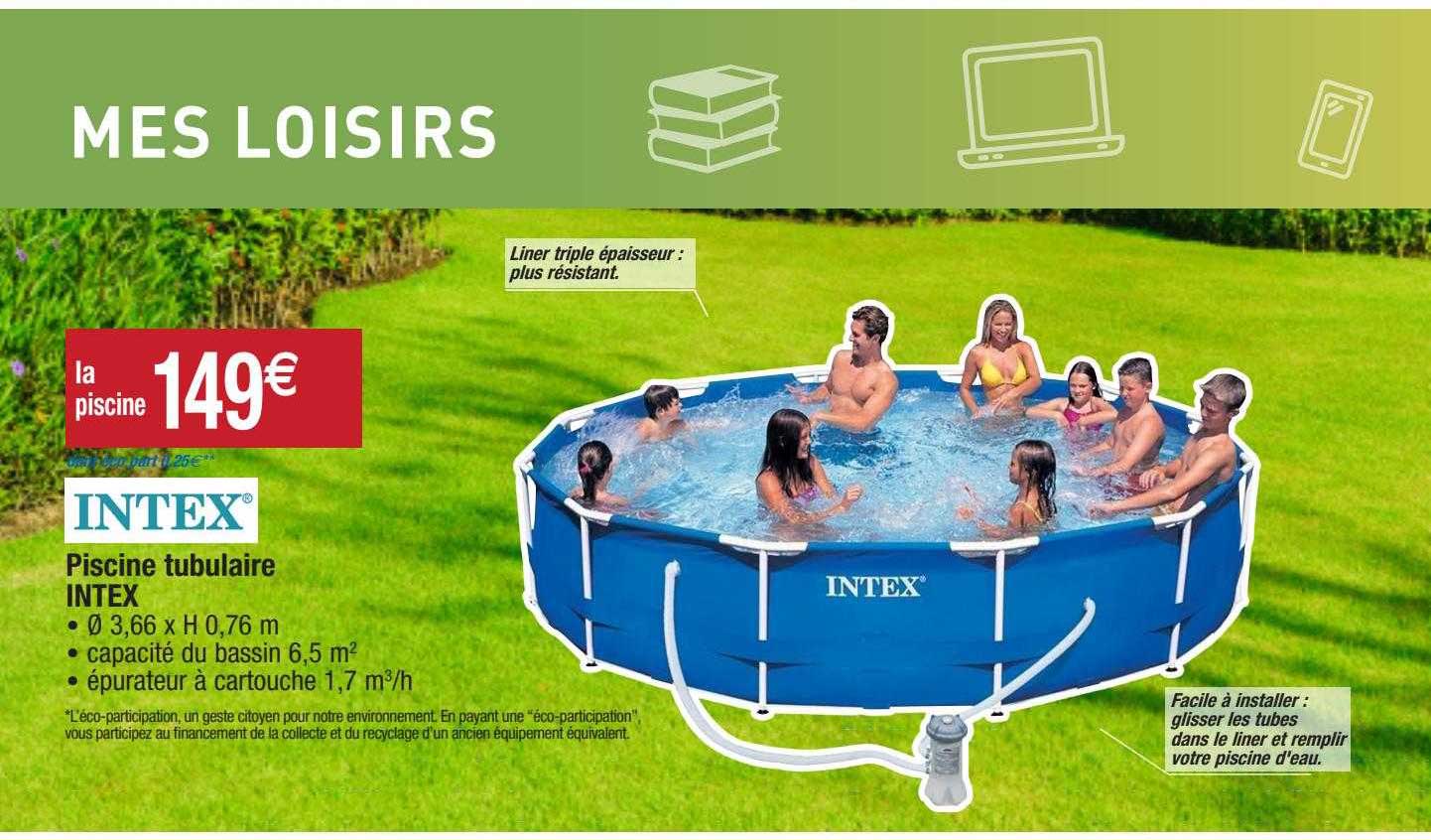 Piscine Tubulaire Intex