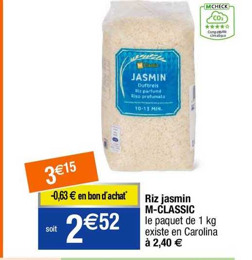 riz jasmin m-classic
