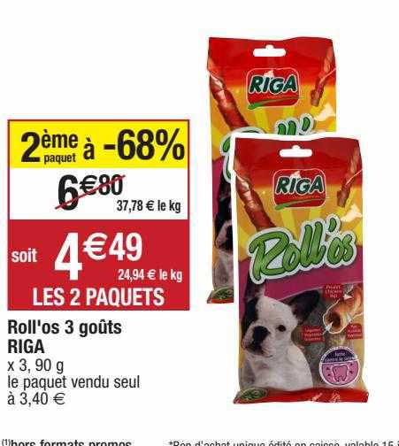 Roll'os 3 Goûts Riga