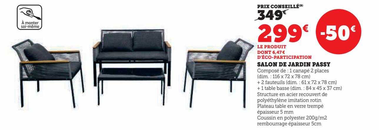 Salon De Jardin Passy