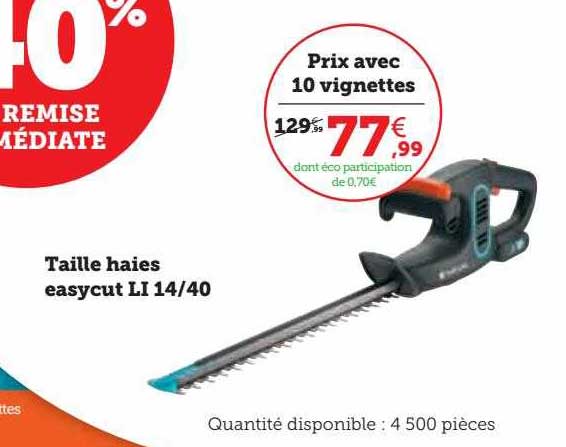 taille haies easycut li 14-40