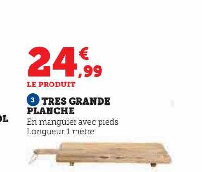 très grande planche