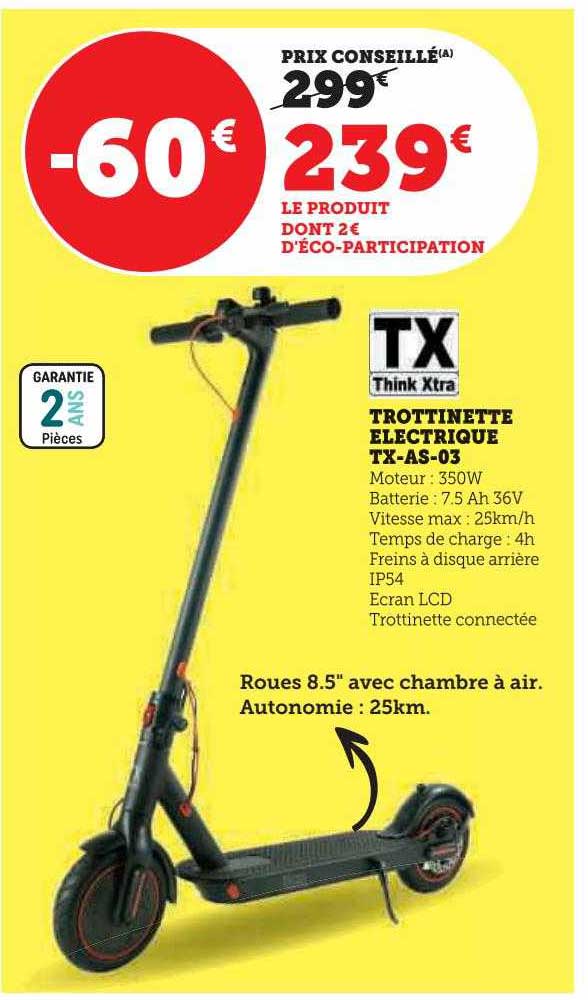 trottinette électrique tx-as-03