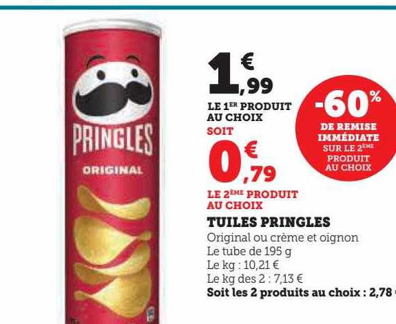 Tuiles Pringles