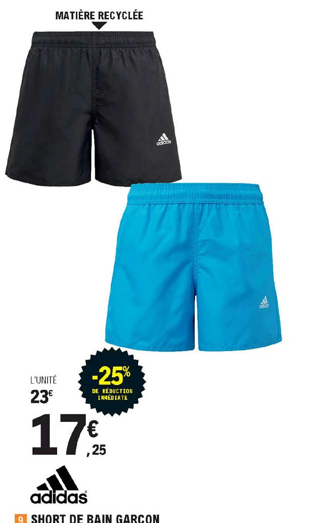 Adidas Short De Bain Garcon