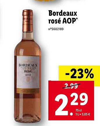 Bordeaux Rosé Aop