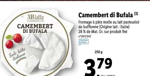 Camembert Di Bufala