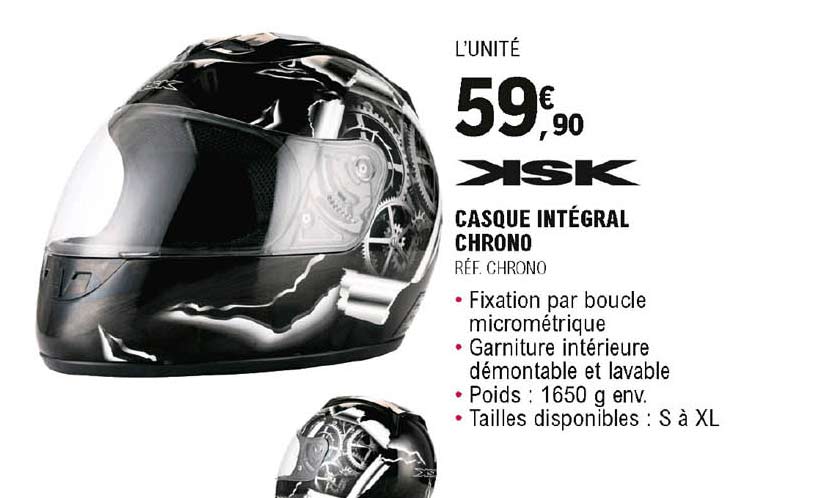 Caque Intégral Chrono Ksk