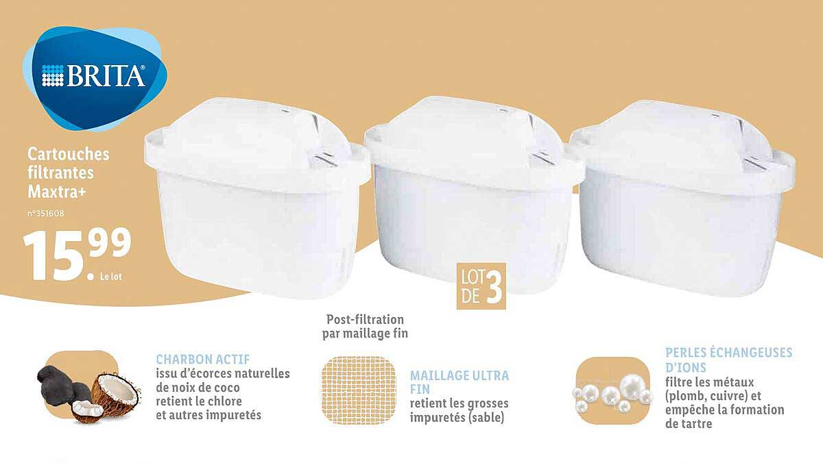 cartouches filtrantes maxtra+