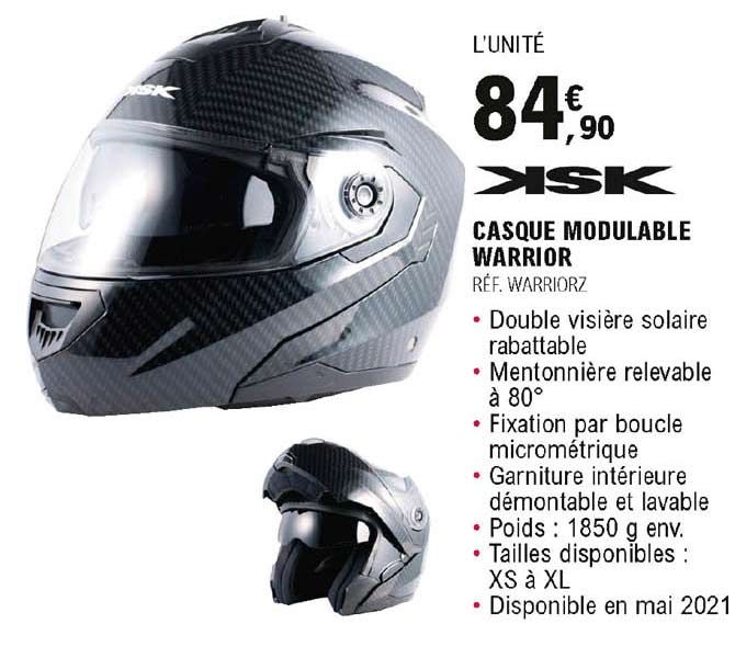 casque modulable warrior ksk