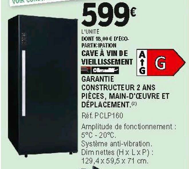 cave à vin de vieillissement