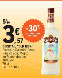 cocktail "old nick"