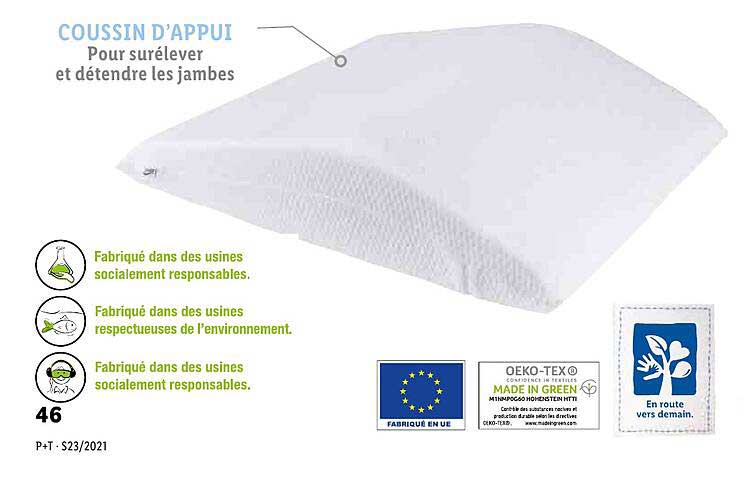 coussin d'appui