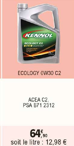 ecology 0w30 c2