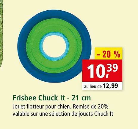 frisbee chuck it - 21 cm