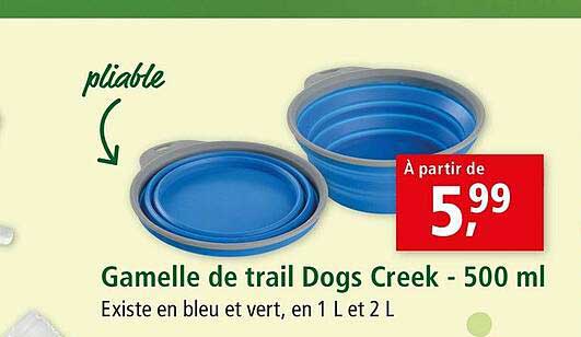 gamelle de trail dogs creek - 500 ml