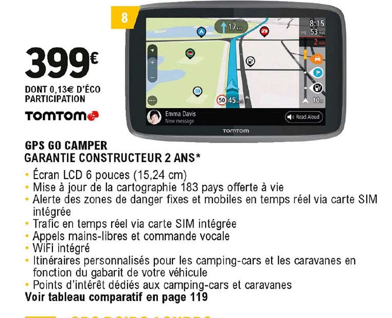 gps go camper tomtom