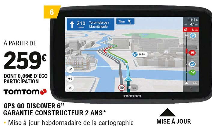 gps go discover 6" tomtom