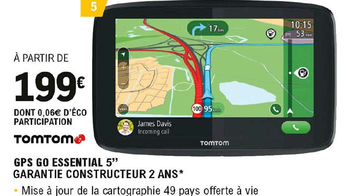 gps go essential 5" tomtom