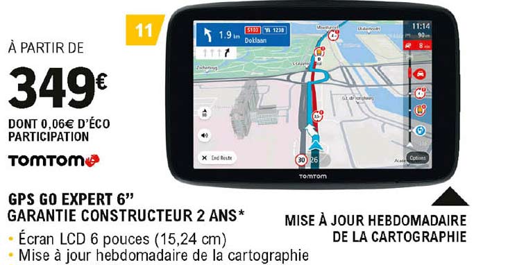 gps go expert 6" tomtom