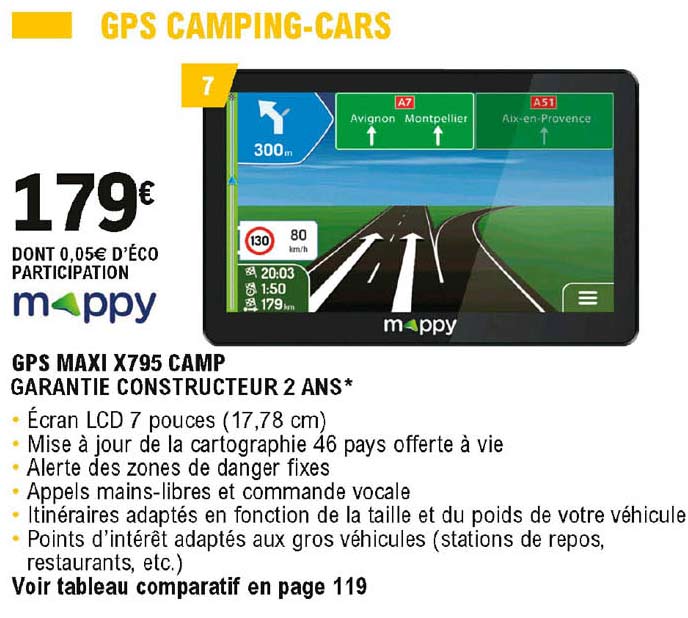 Gps Maxi X795 Camp Mappy