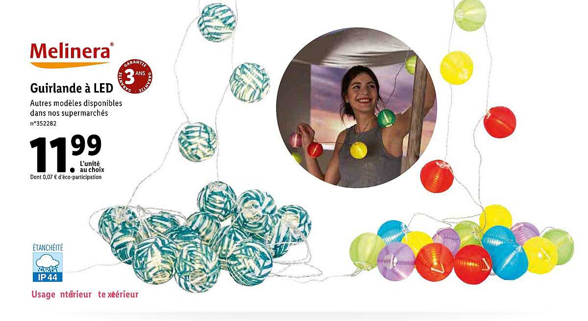 Guirlande à Led Melinera