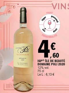 Igp île De Beauté Domaine Poli 2020
