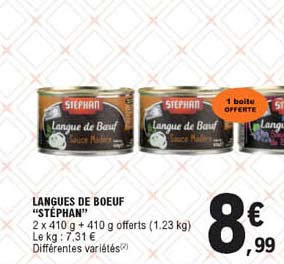 langues de bœuf "stéphan"