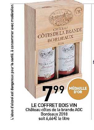 Le Coffret Bois Vin