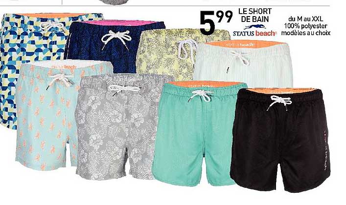 le short de bain status beach