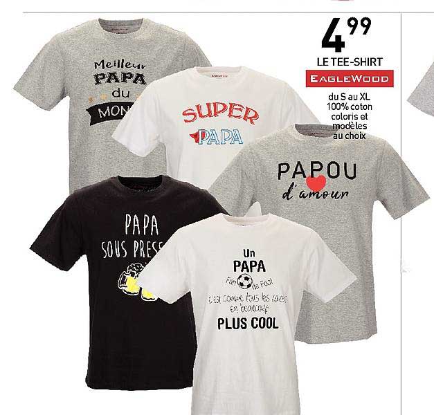 le tee-shirt eagle wood