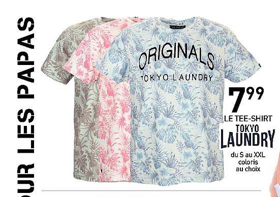le tee-shirt tokyo laundry