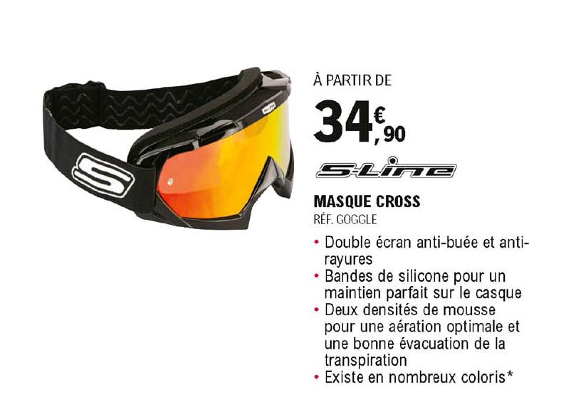 masque cross sline