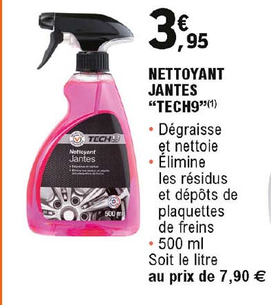 Nettoyant Jantes "tech9"